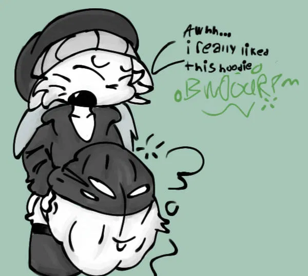 Ripped hoodie [safe  ] [friend  ] [cat  ] (reupload)