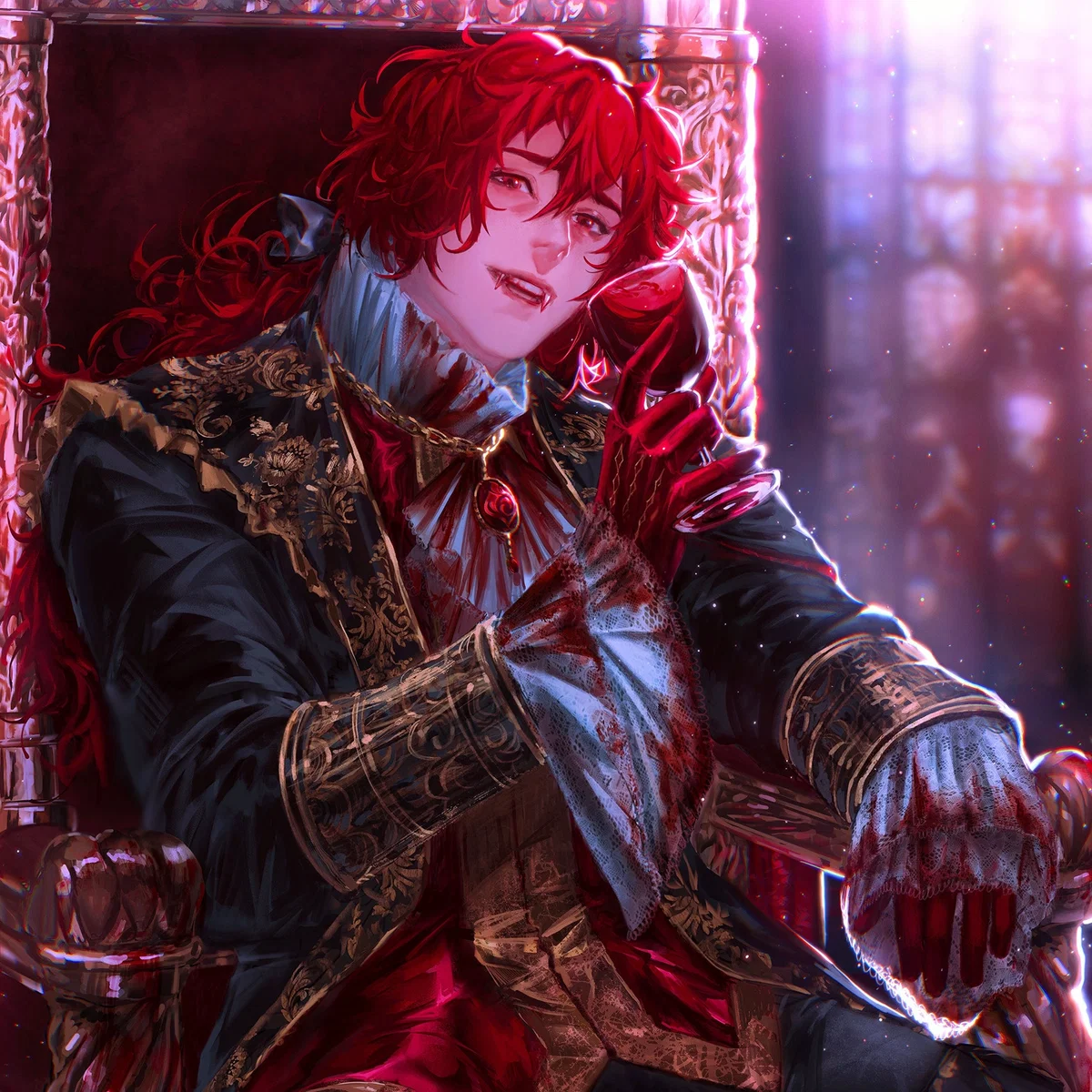 Diluc Vampire
