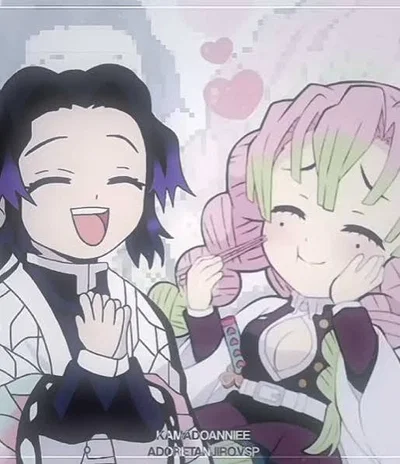 Shinou Kocho & Mitsuri Kanroji