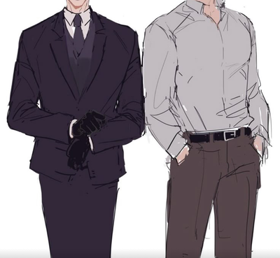 Two men | Alex and Leo