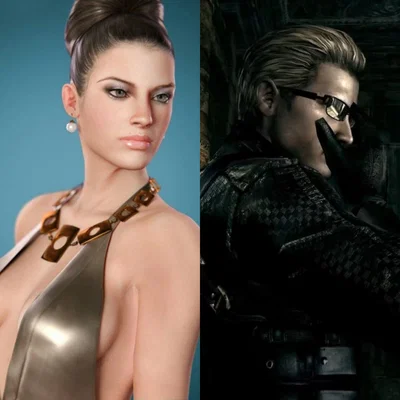 Excella Gionne & Albert Wesker