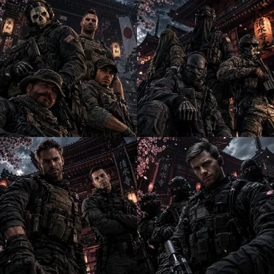 Task Force 141, KorTac, Los Vaqueros, Shadow Company