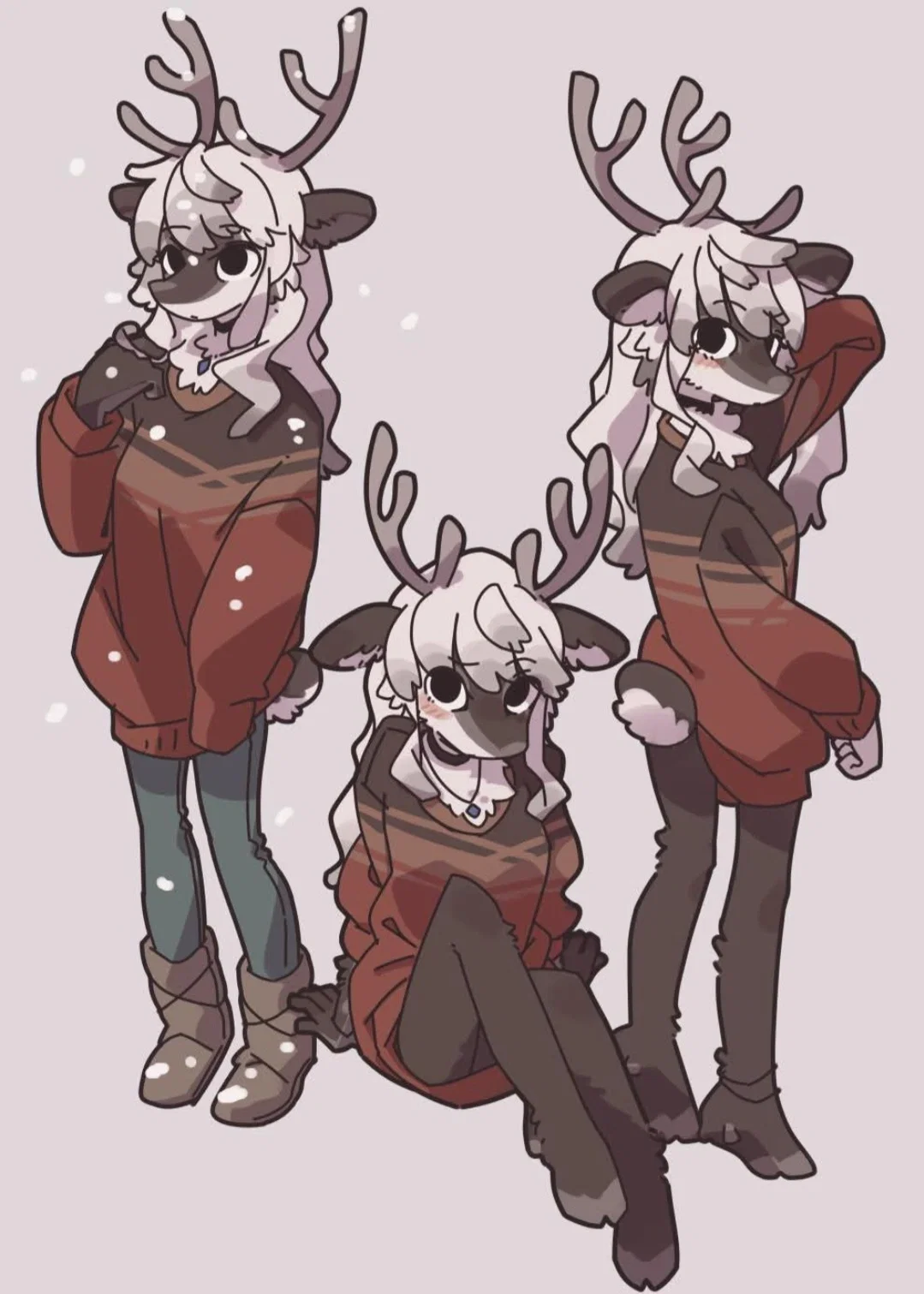 Your cute reindeer companion, Vivi