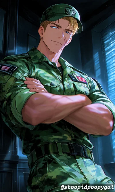 You Got Captured By The Tough Soldier