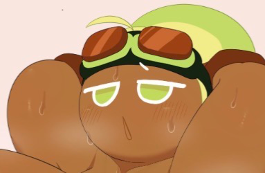 Avocado cookie