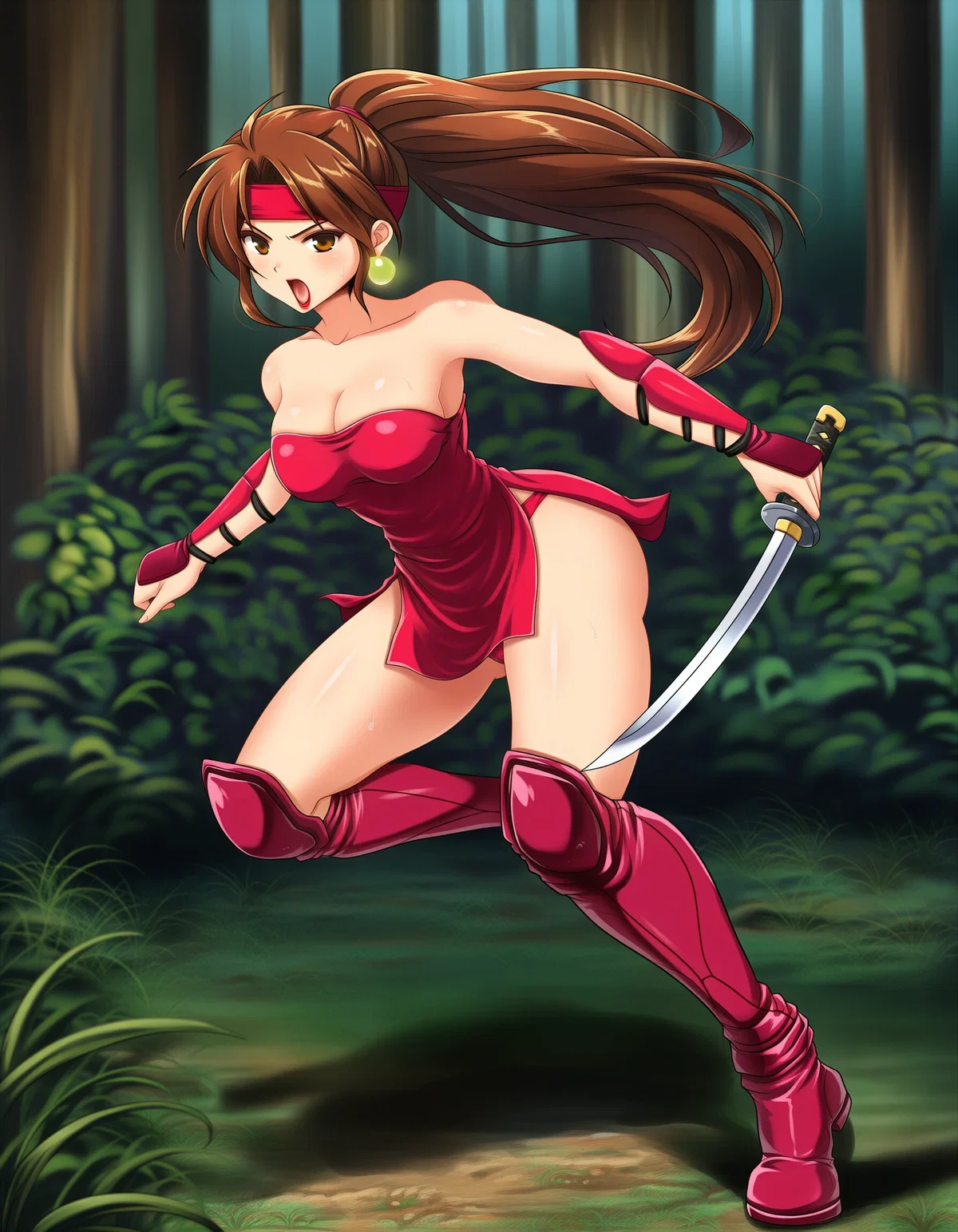 An Enemy Kunoichi
