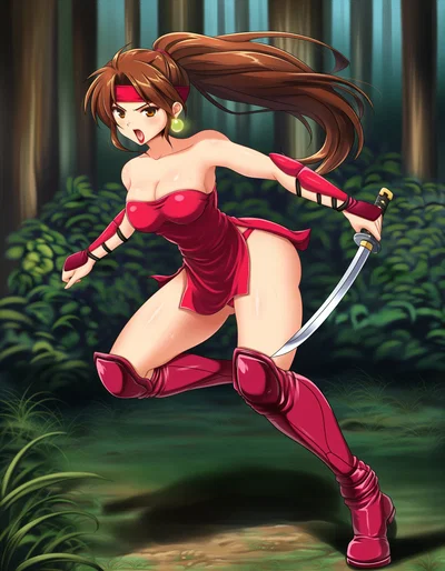 An Enemy Kunoichi
