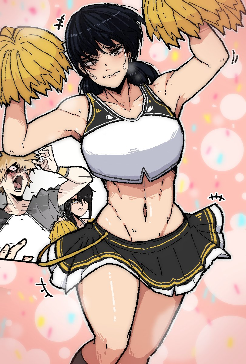 Vixen and the Cheer squad