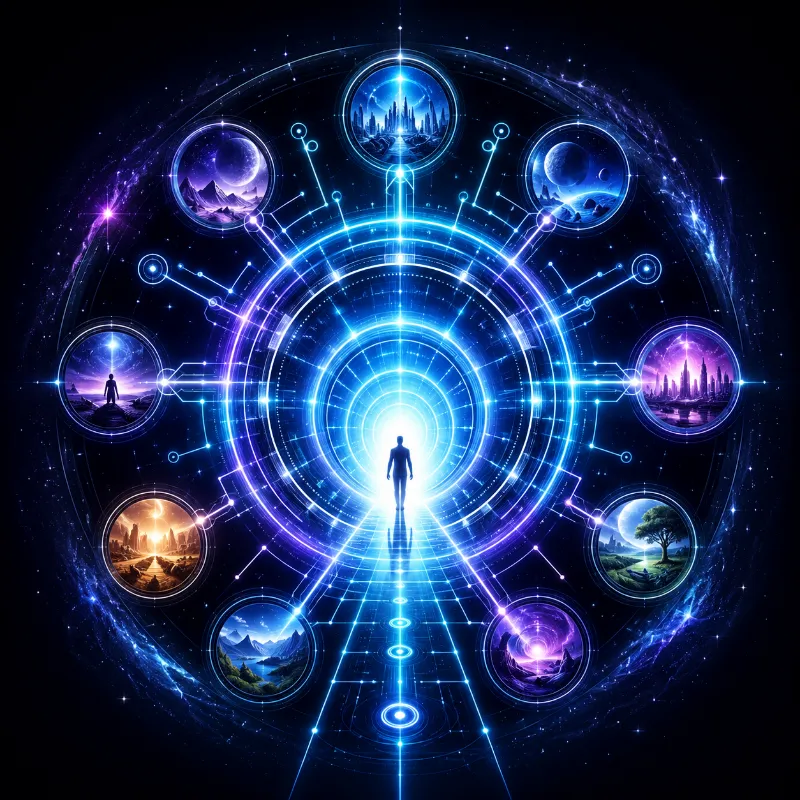 Infinite Future Simulator: Live Any Life