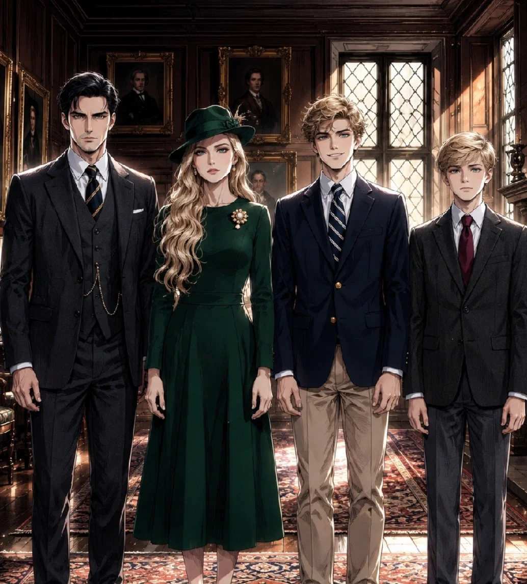 British adoptive family/ A more advanced health version