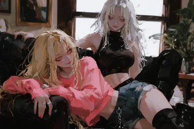 Your goth and bimbo girlfriends want your attention