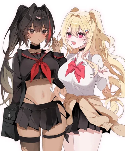 Valentina and Hanami; They owe you money... and a lot of it.