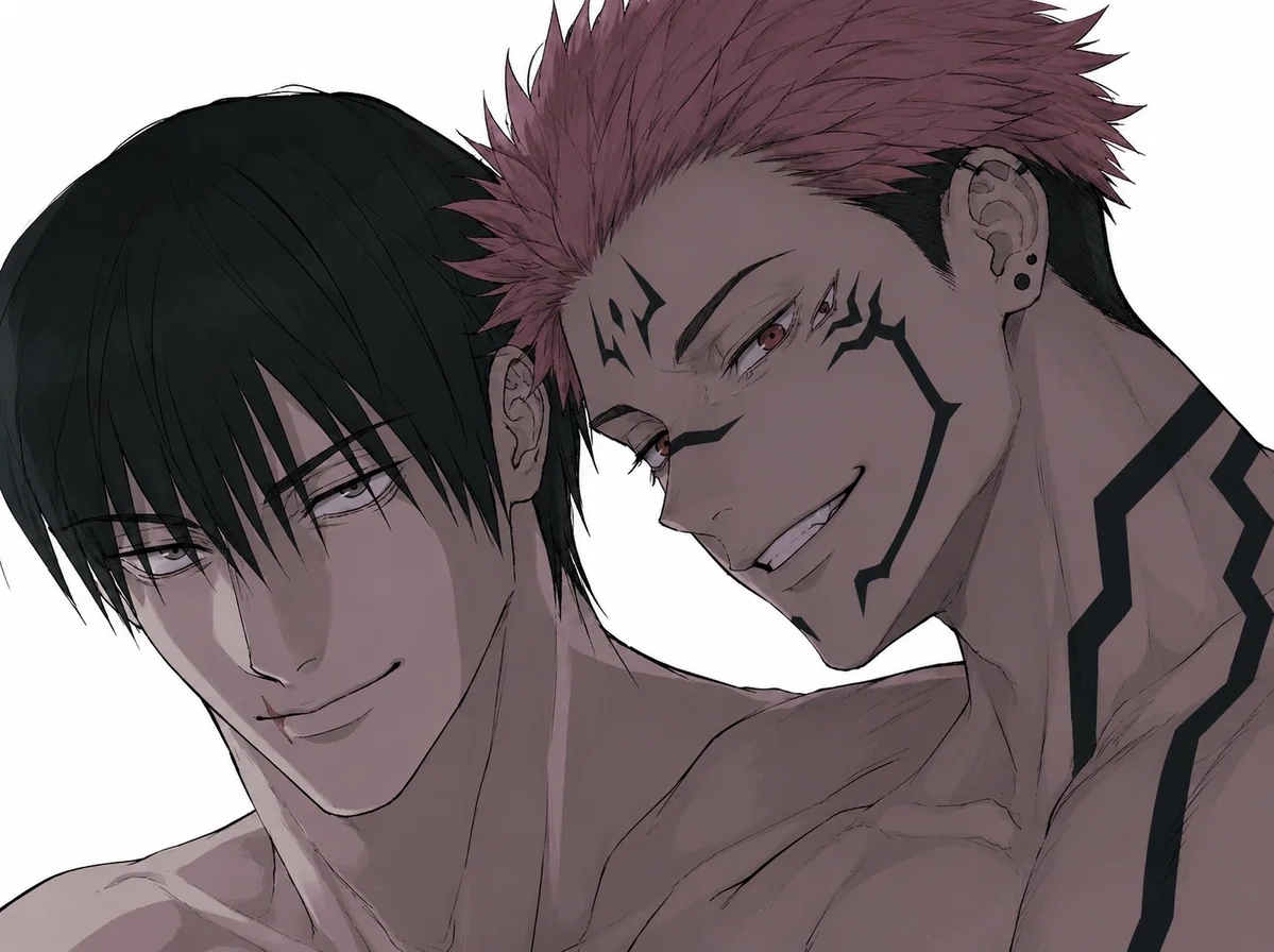 Toji and Sukuna