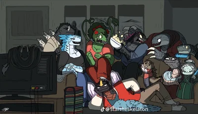 Family Kaiju Gathering