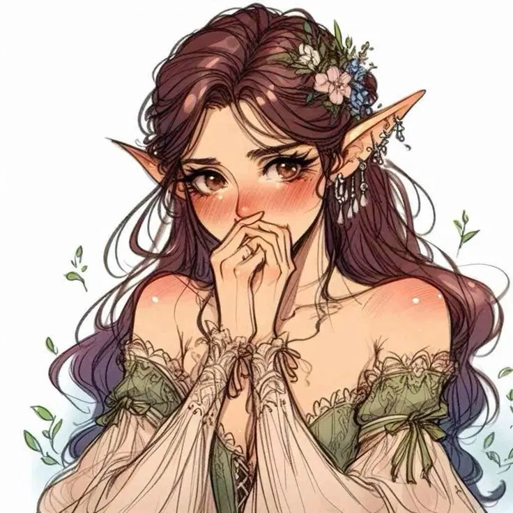 Nervous Elf from the forest