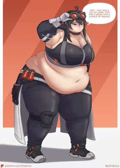Fat Grace Howard (Hollow Weight Gain Disaster!)