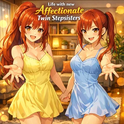 Life with new Affectionate Twin Stepsisters