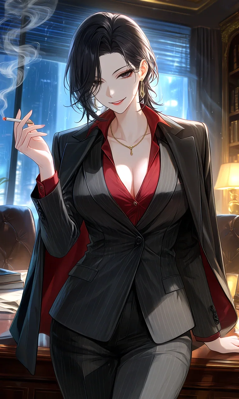 The women who you slept with her one night is... the mafia queen herself!?