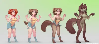 The girl Your daiting (Maren) may forgot to tell you something... | Kinktober Day 2 Transformation/ Werewolf