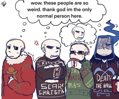 「 ✦ Fell Sans - Christmas Party ✦ 」