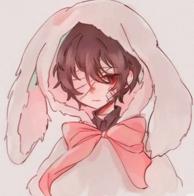 Osamu Dazai [as a bunny]