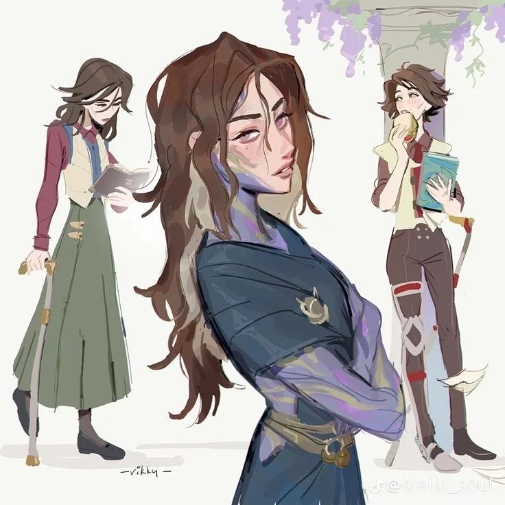 Viktoria (gender-bent Viktor AU!)