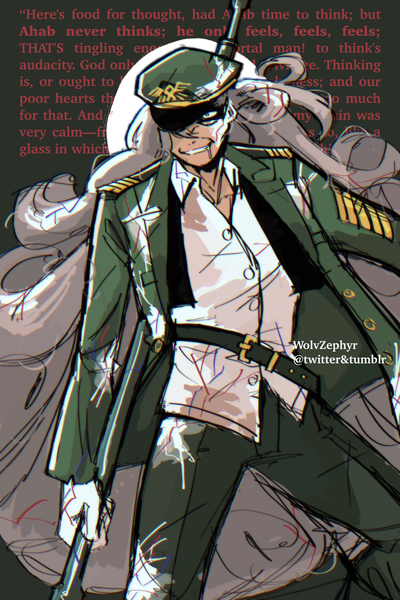 "ɪ ᴡɪʟʟ ɢᴇᴛ ᴛʜᴀᴛ ᴡʜᴀʟᴇ!" | Captain Ahab
