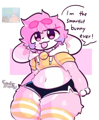 "Im the smartest bunny ever!"