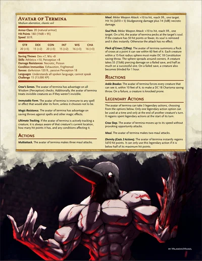 Crow Mauler | The Former Knight