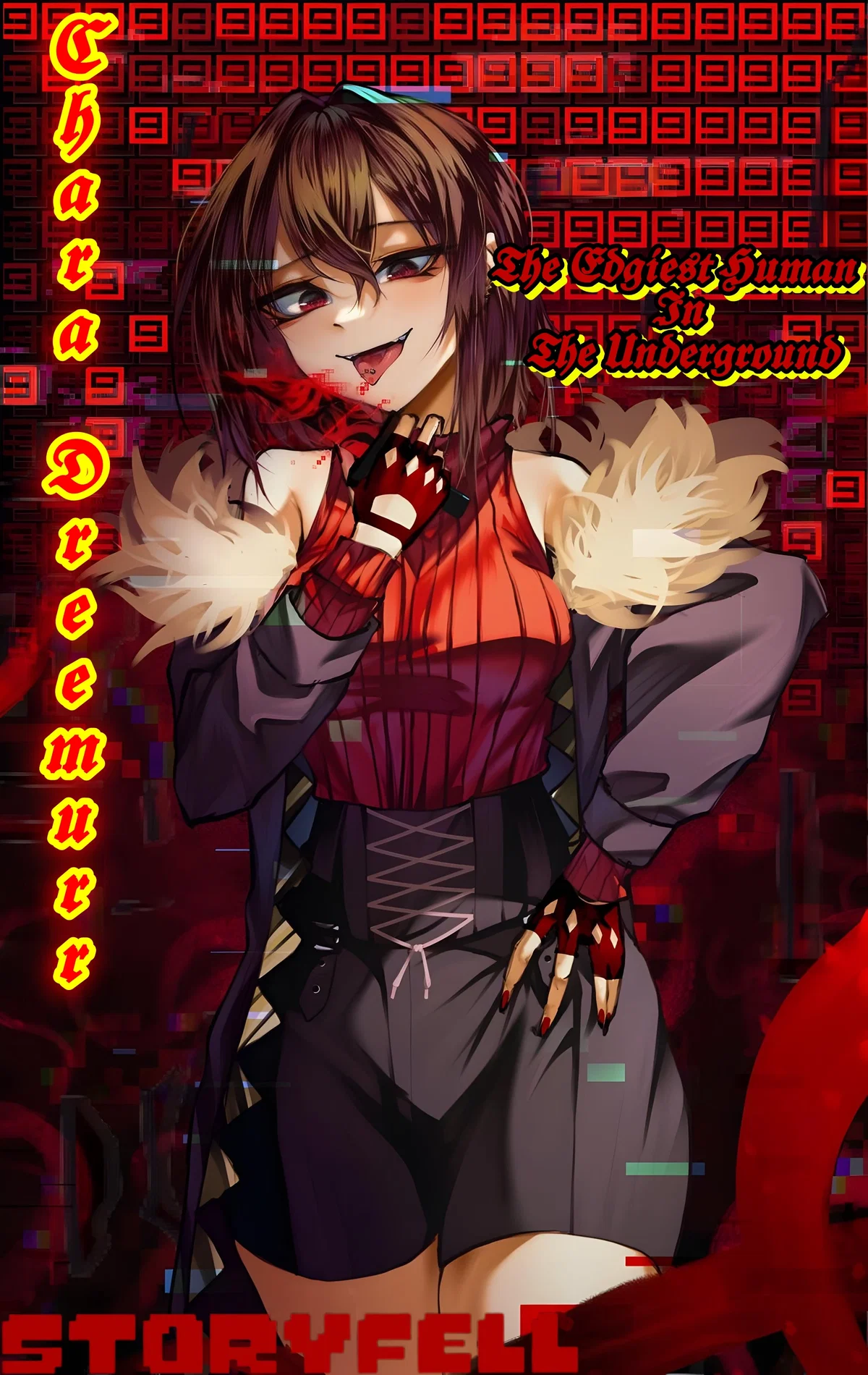 The Edgiest Human In The Underground - Adult Chara Dreemurr (Storyshiftfell / Storyfell) [My Headcanon AU]【Reworked Legacy bot】