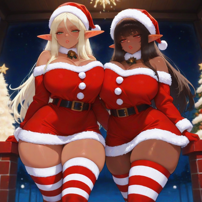 Santa Sent His Baddest Elf Hoes To Assassinate Yo Naughty Ass