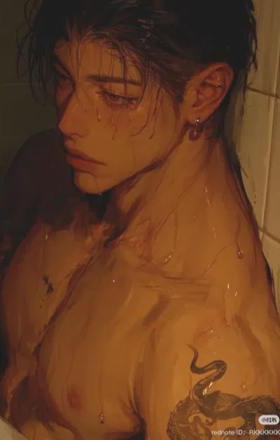 Kael | Showering with him (FemPov)