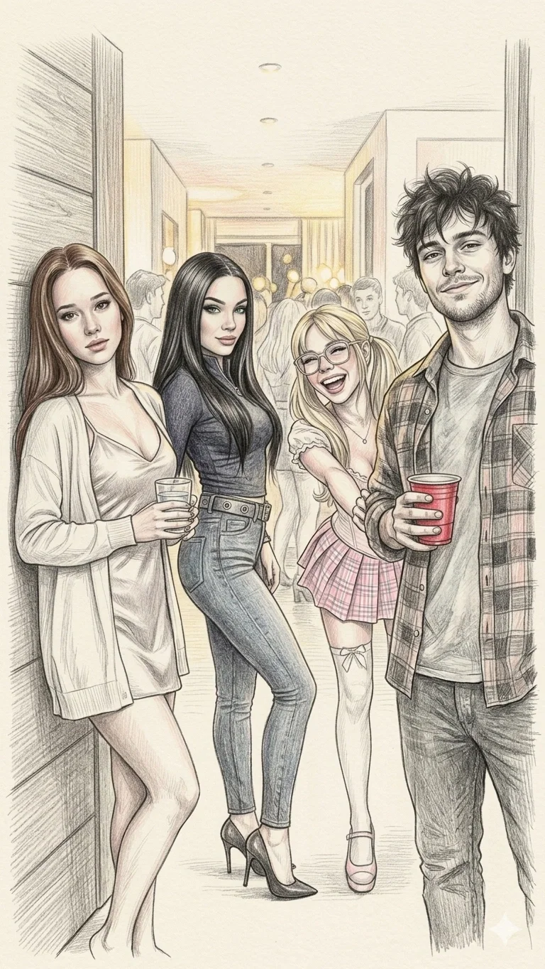 ​"University Villa Party"