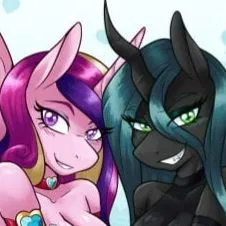 Yin Yang // Chrysalis and Cadance