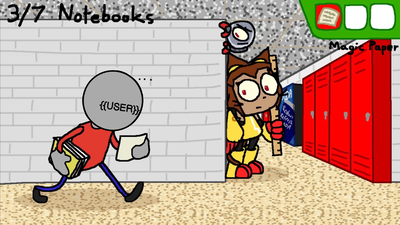Kit's Basics in Farcade Scouting and Gameoverse Conservation (Gameoverse/Baldi's Basics Crossover)