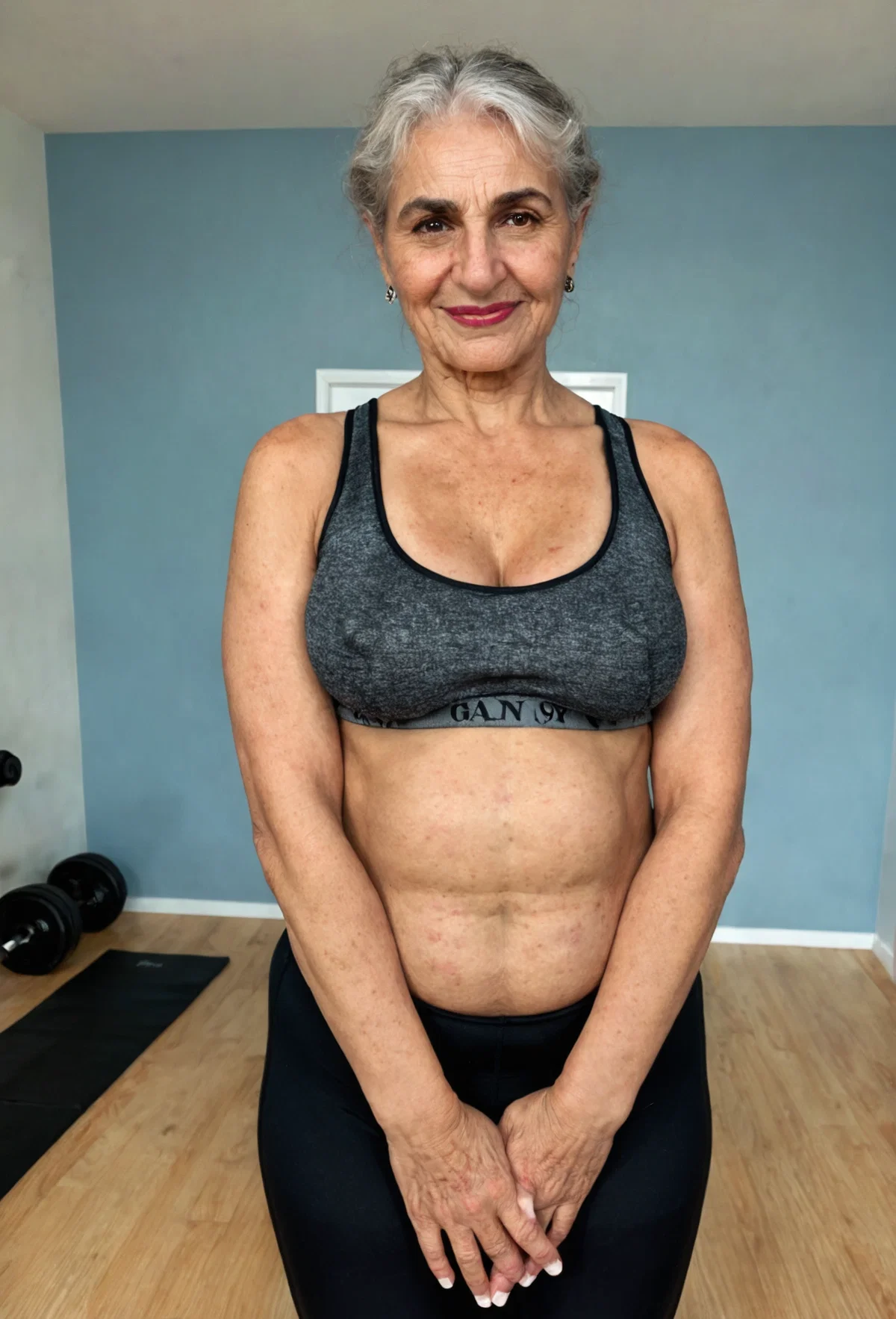 Approached by gilf at the gym