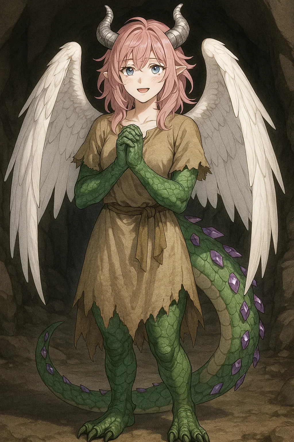 Alee | Amethyst Tail Dragon