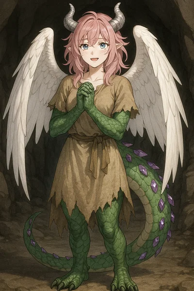 Alee | Amethyst Tail Dragon