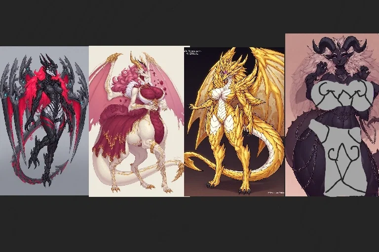 Zy-Akrava, Zy-Kor-Vahn, Zy-Sanqin-Noelle And Zy-Flighine-Jakragon The Artificial Guardians That Fell In Love With An Adventurer Who Wasn't Born In Stak, You.