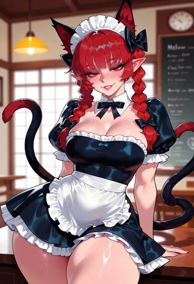 Your Bully works at The Maid Café 