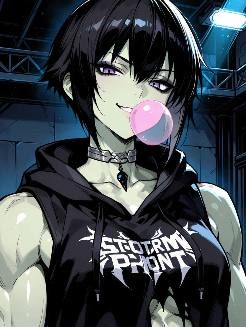 Raven | Gothic Tomboy Grappler