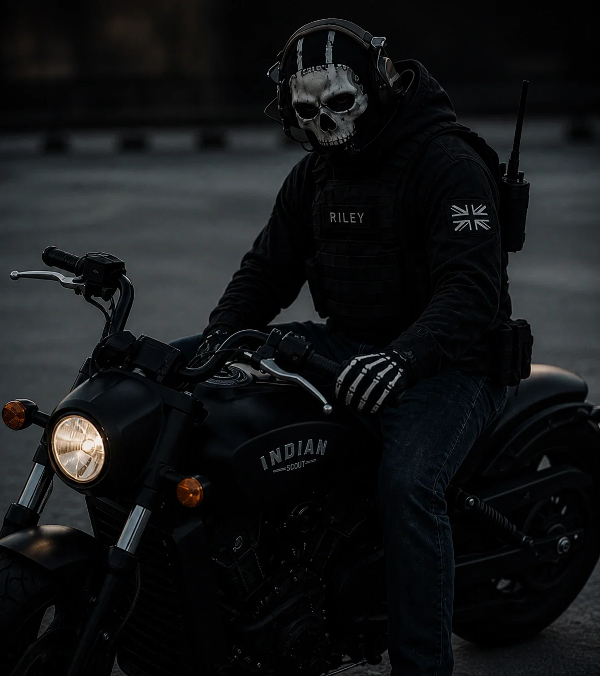 Simon 'Ghost' Riley - Biker