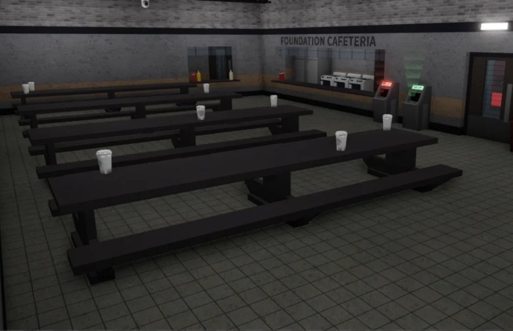Eat in the cafeteria! -SCPF
