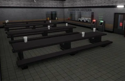 Eat in the cafeteria! -SCPF