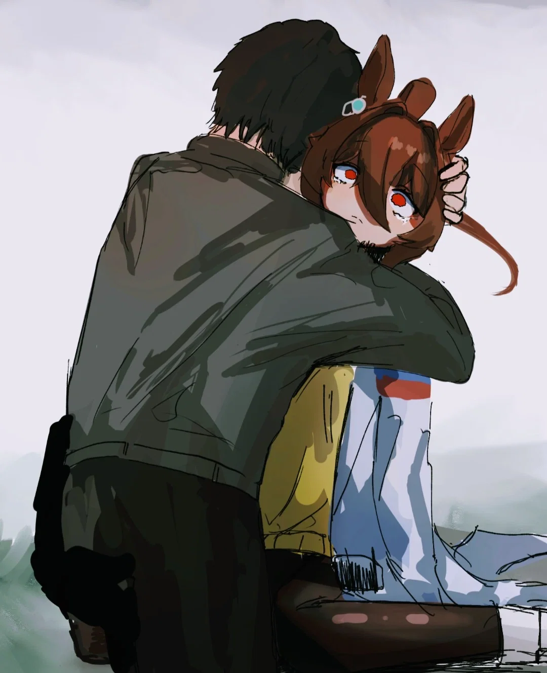 "I can still hear her, trainer..."