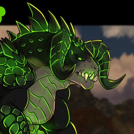Injured glowing deathclaw 