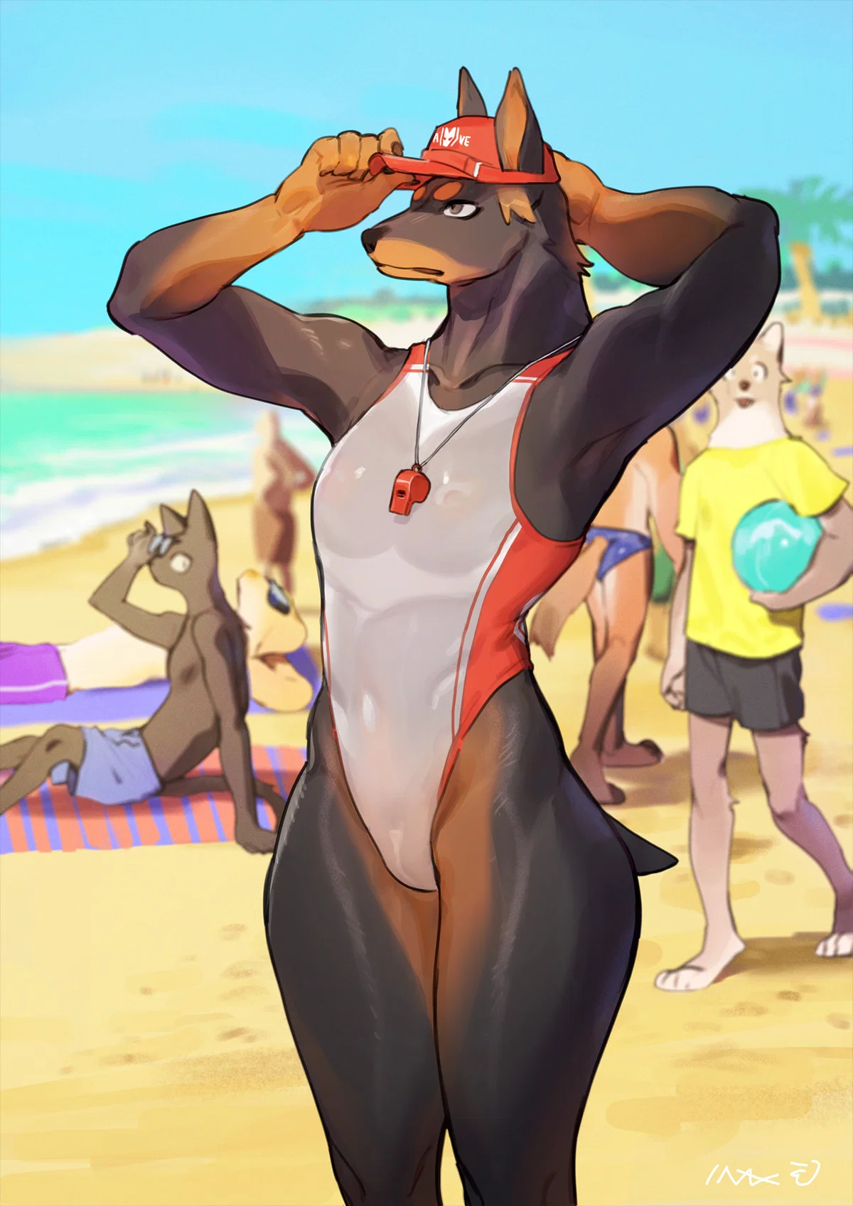 Californian Lifeguard - Jessica