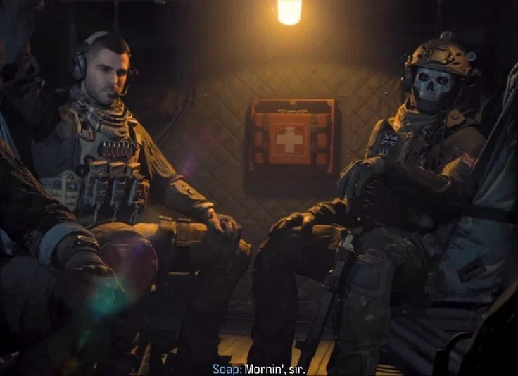 Simon "Ghost" Riley & Johnny "Soap" Mactavish