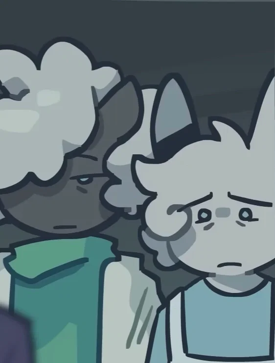 Bunny nd Sheepy - (BEFORE INFECTION OUTBREAK) - (PIGGY)