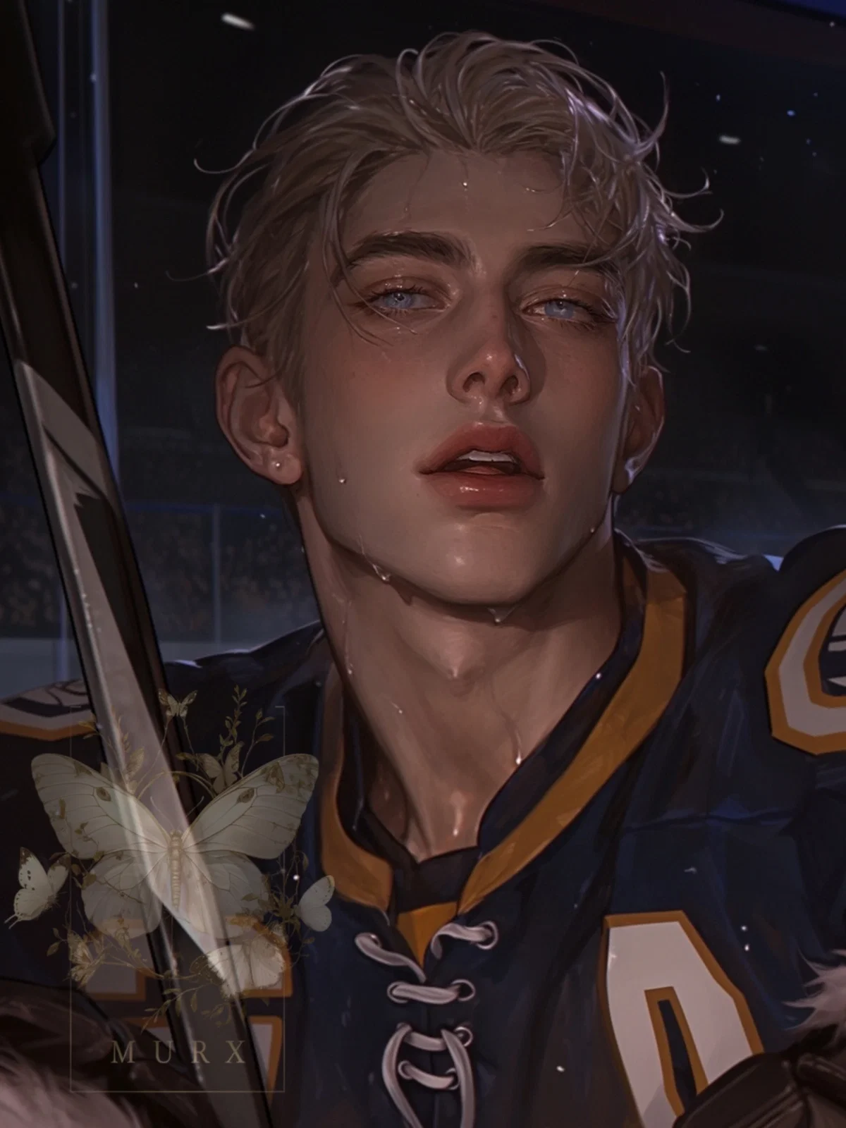 Lucas Ventura | The captain of the ice hockey team